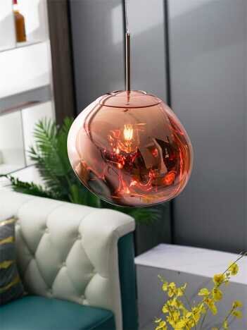 Pendul Glass Rose 280, 1 surse de iluminare